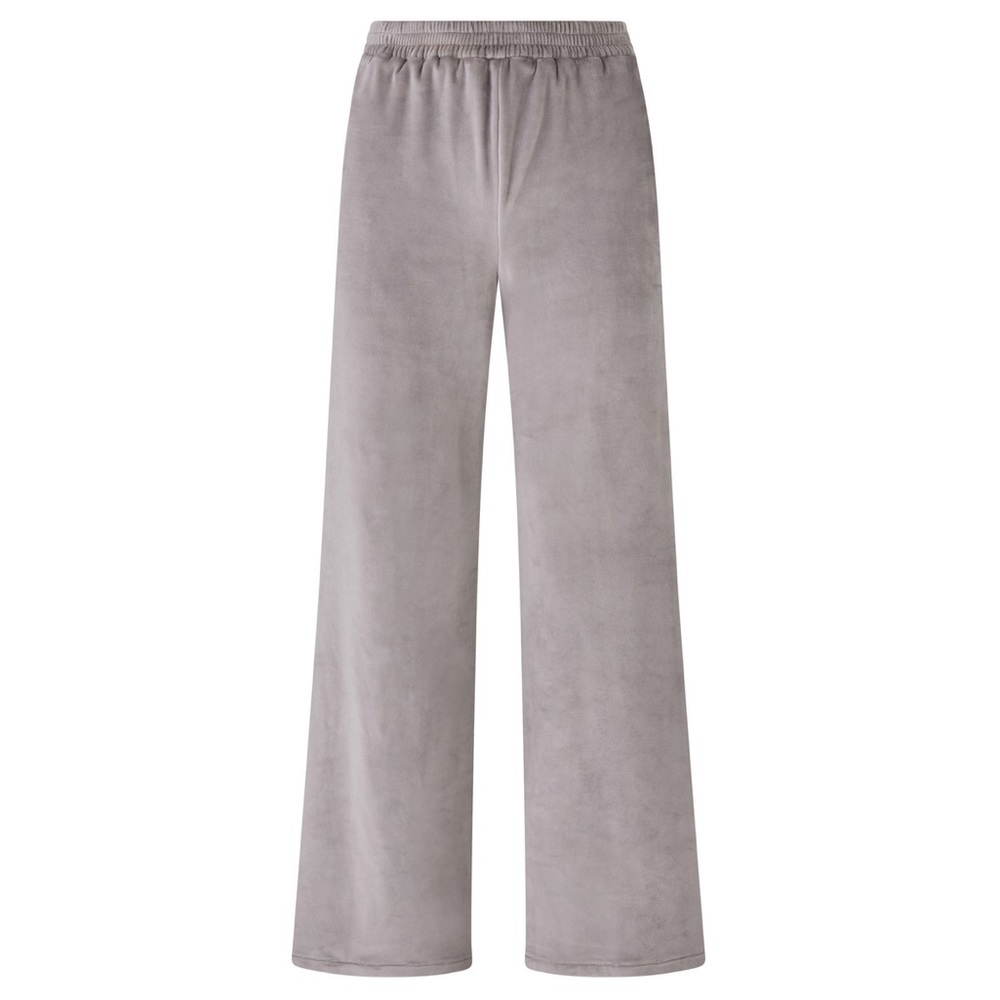 SKIMS Velour Wide Leg Pants in Smoke XL NEW NWT